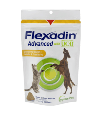 Vetoquinol Flexadin – Joint Support Chews with Collagen, 30 Count 