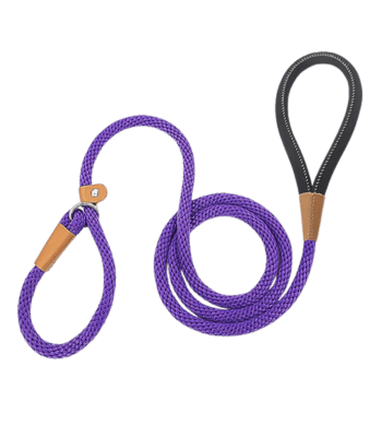 lynxking 6FT Slip Lead Leash 2-Pack – Strong, No-Pull Training Leash for All Dogs